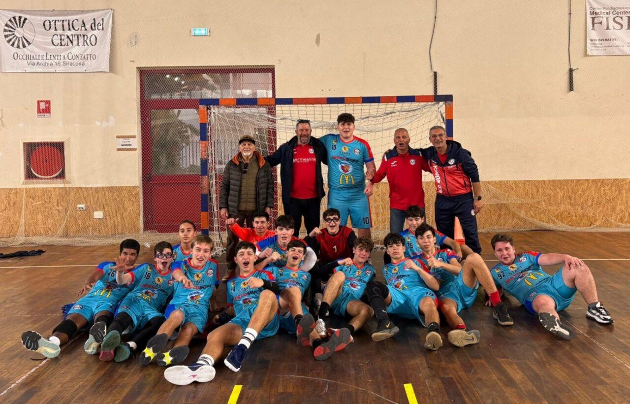 la formazione under 16 maschile vince la seconda vittoria consecutiva