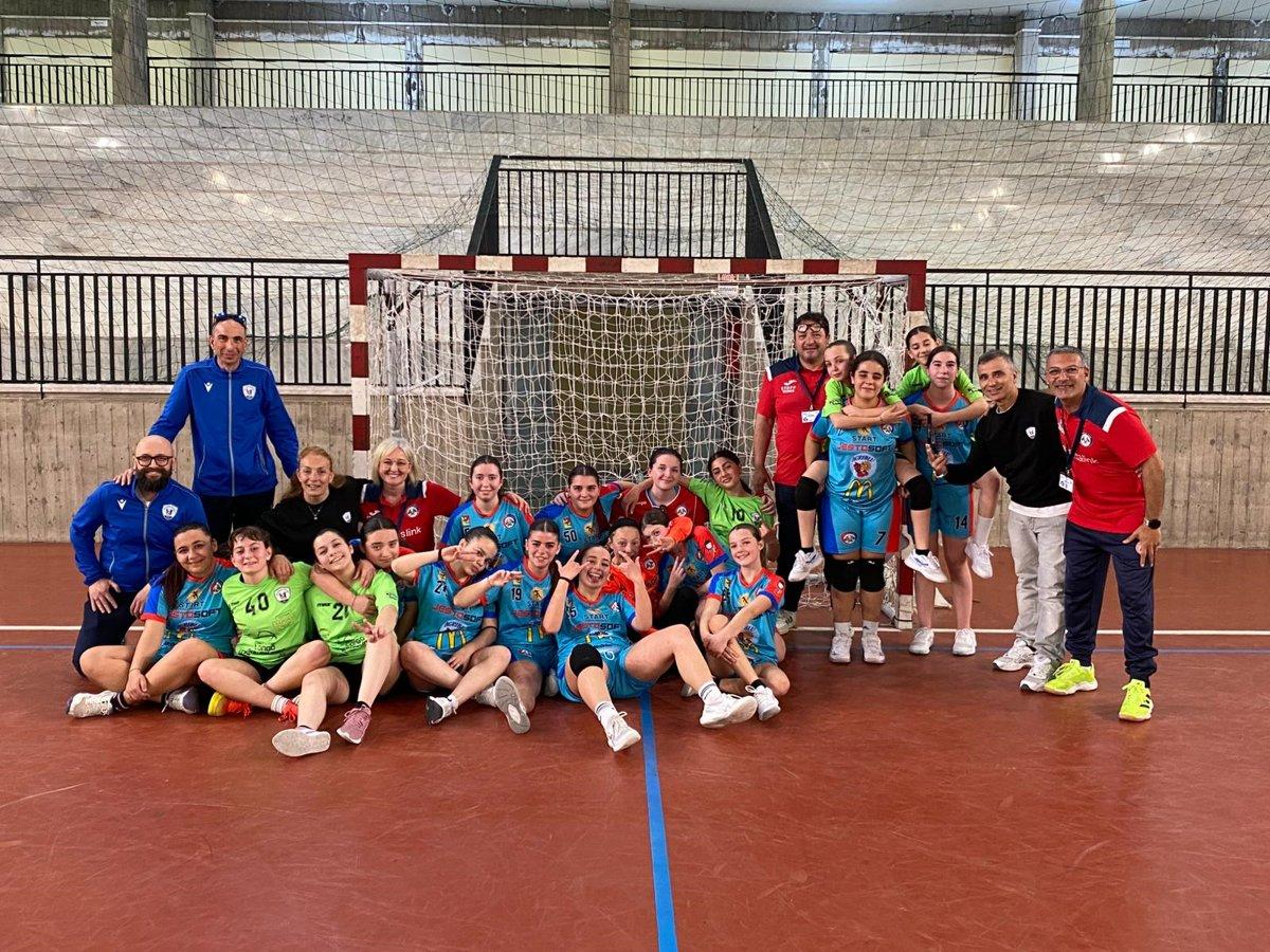 vittoria dell'under 16 femminile contro l'N.H. Mascalucia